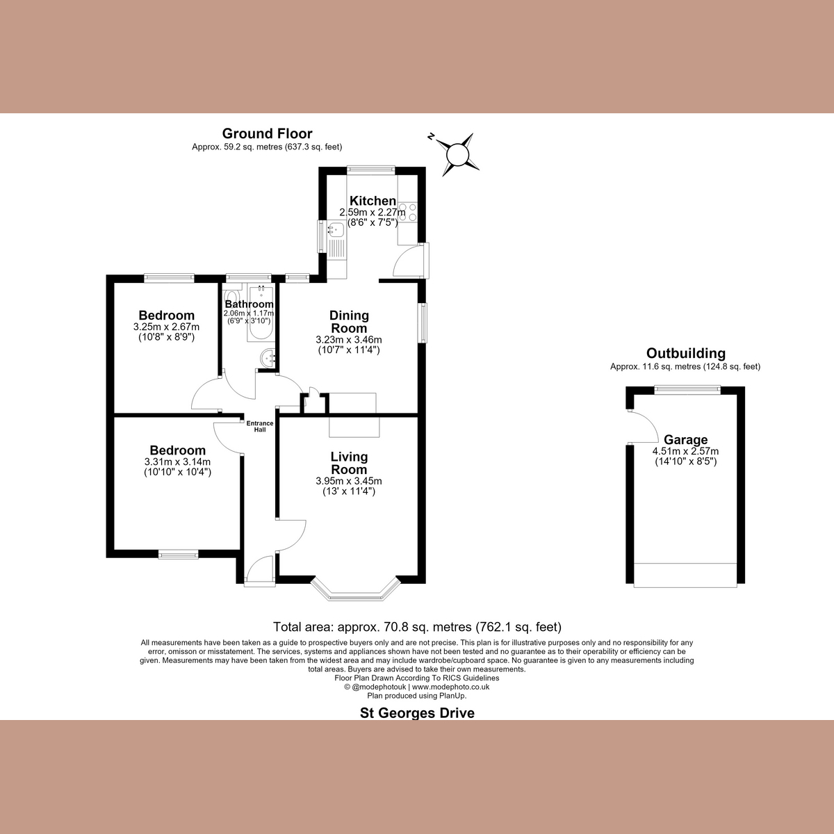 36, St. Georges Drive, Westcliff-on-sea floorplan