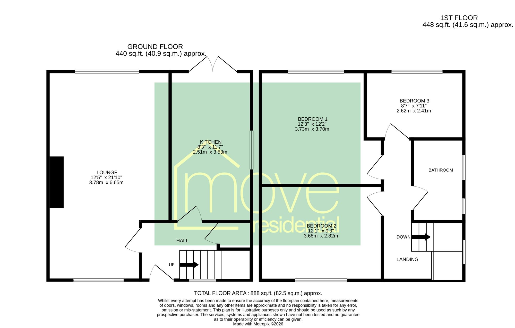 53 Maryland Lane, Wirral floorplan