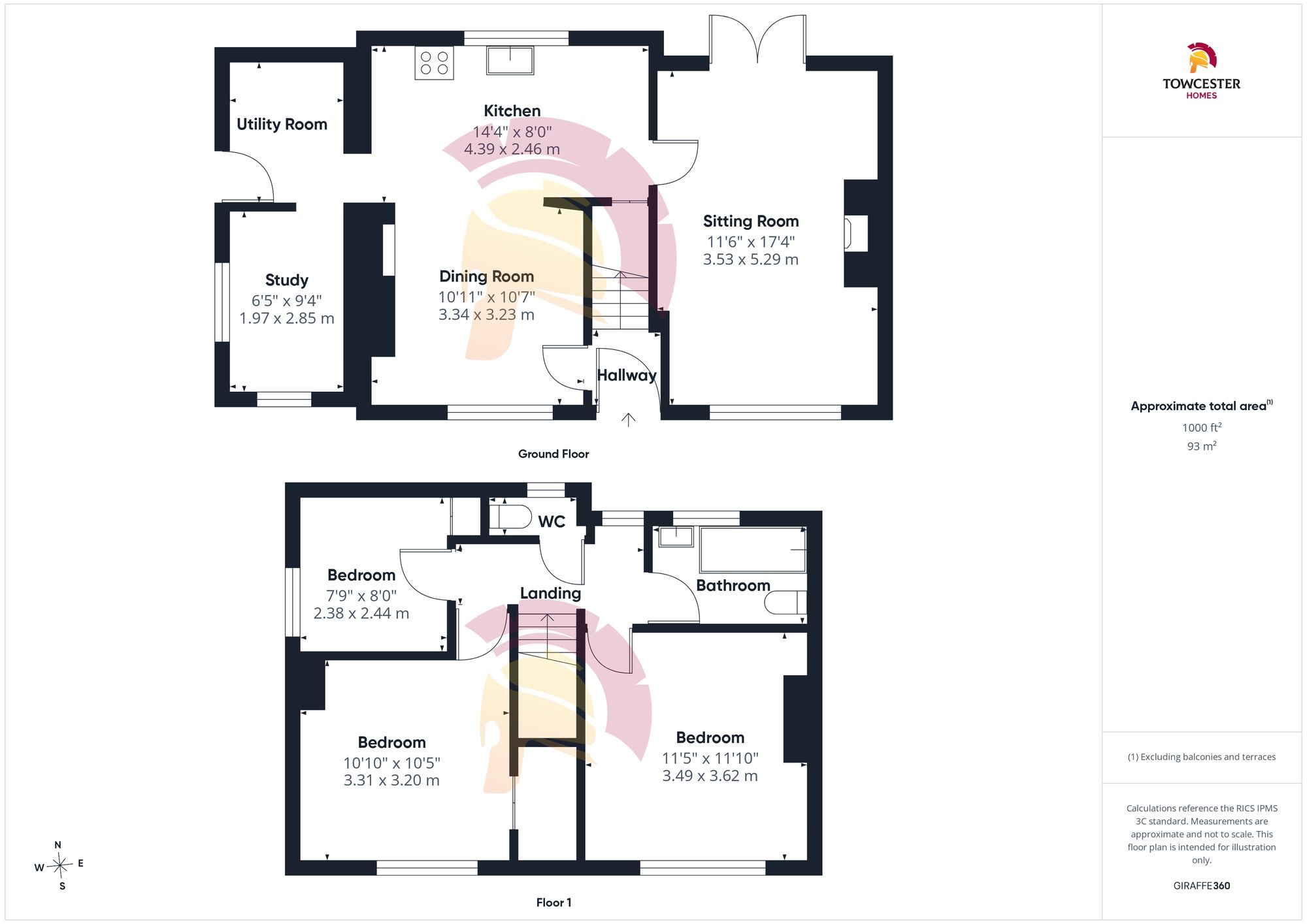 51 Bickerstaffes Road, Towcester floorplan