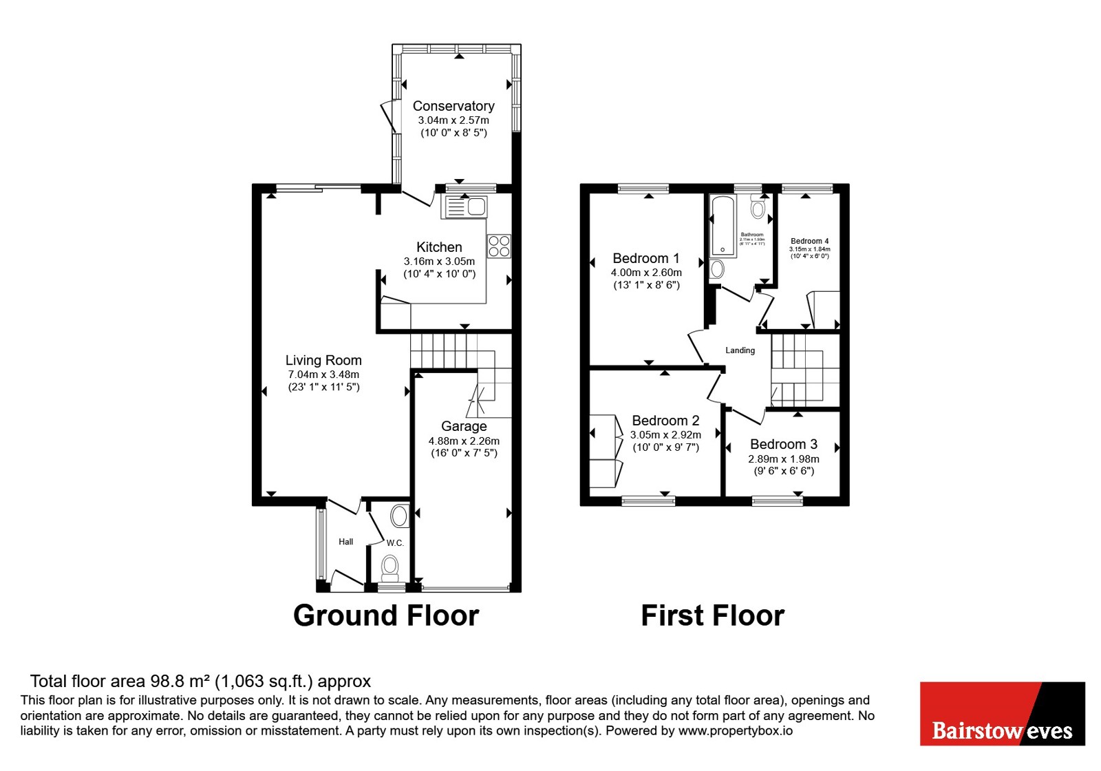 1, Estuary Gardens, Southend-on-Sea floorplan