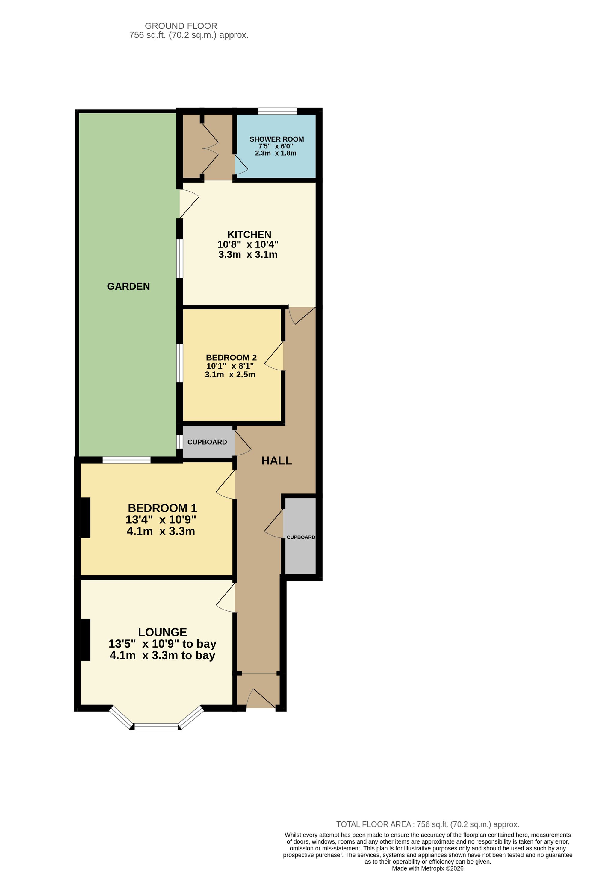 59 Rebbeck Road, Bournemouth floorplan