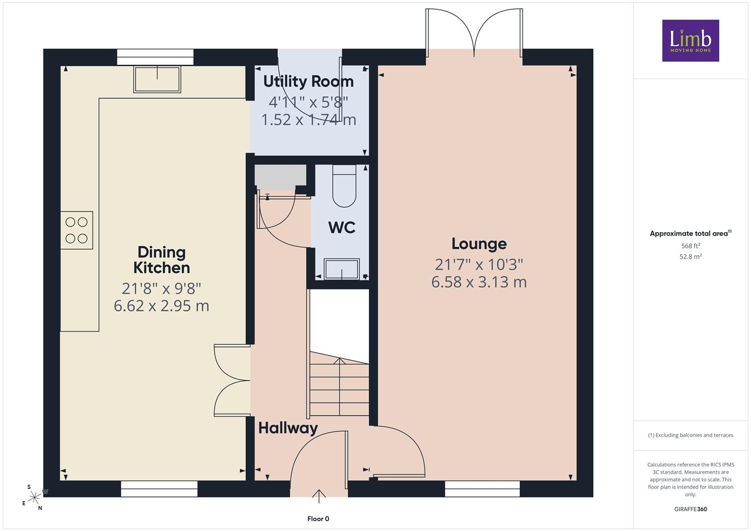 12, Alder Close, Brough floorplan