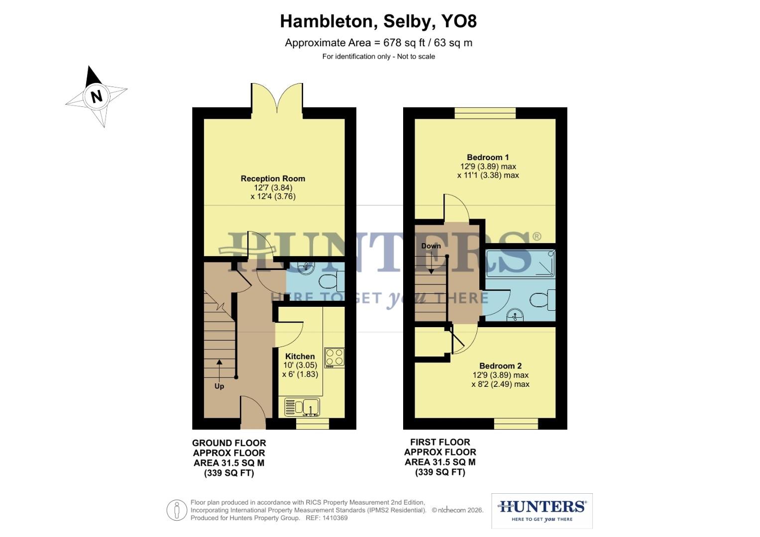 8, Station View, Selby floorplan