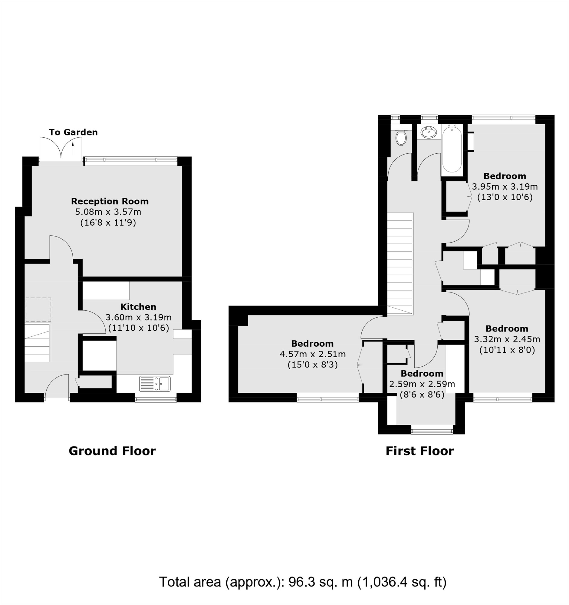 Flat 4, Furness House, Abbots Manor, London floorplan
