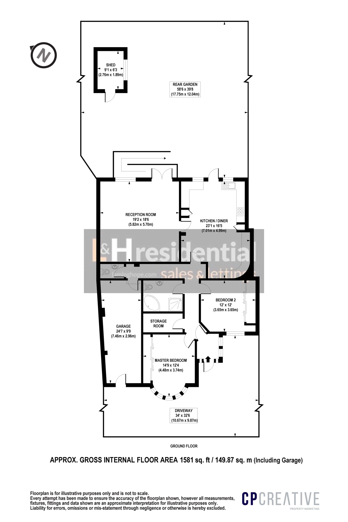 2 Bedrooms Semi-detached bungalow for sale in Cardinal Avenue, Borehamwood WD6