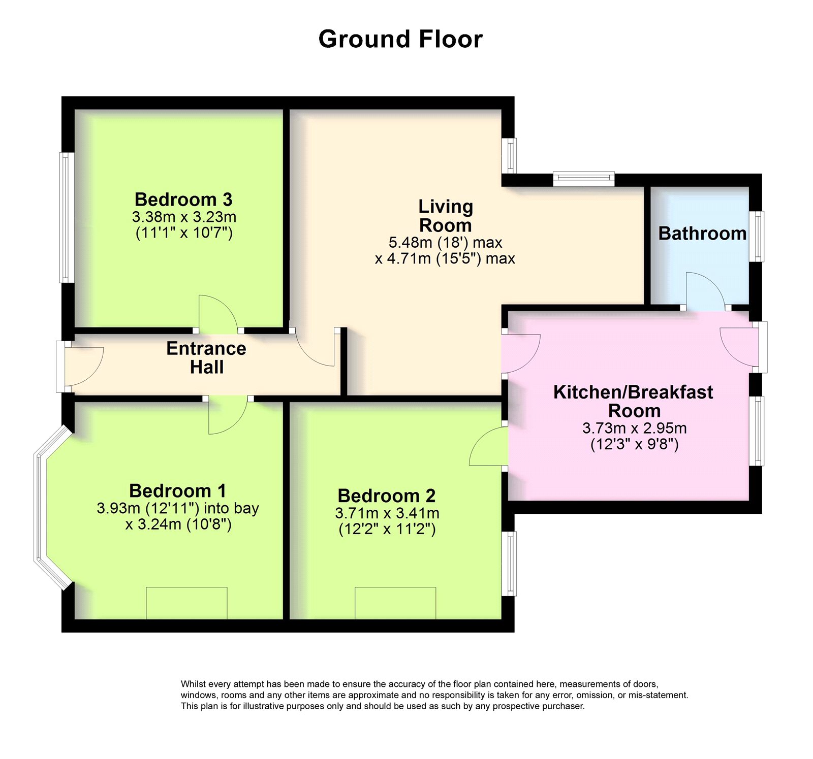 3 Bedrooms Flat for sale in Sugden Road, Worthing, West Sussex BN11
