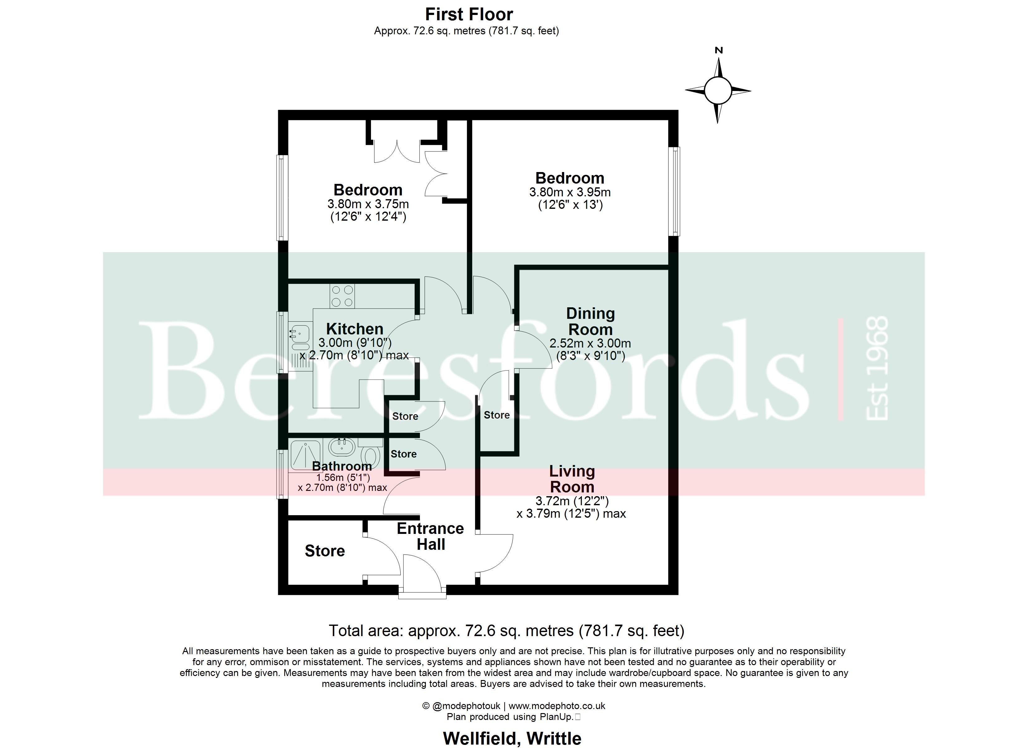 23, Wellfield, Chelmsford floorplan