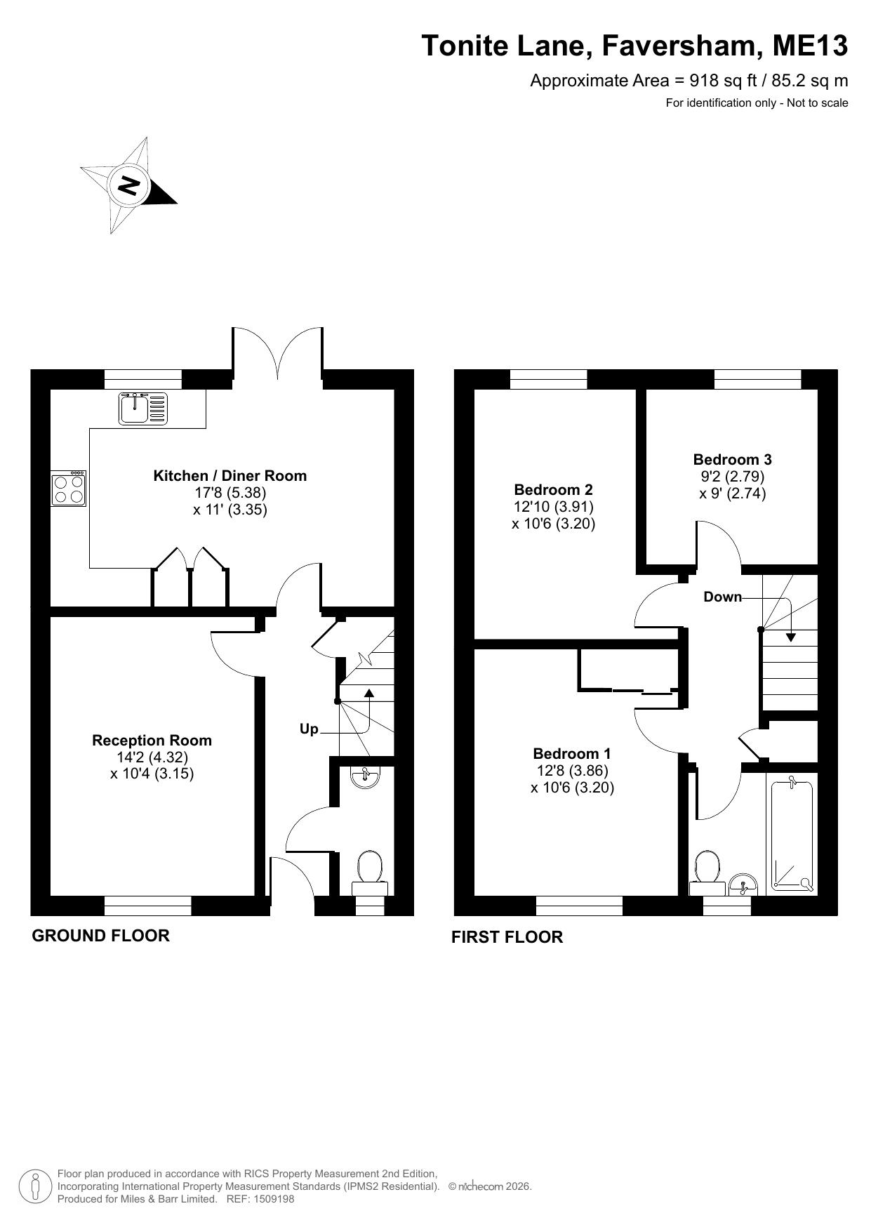 13, Tonite Lane, Kent floorplan