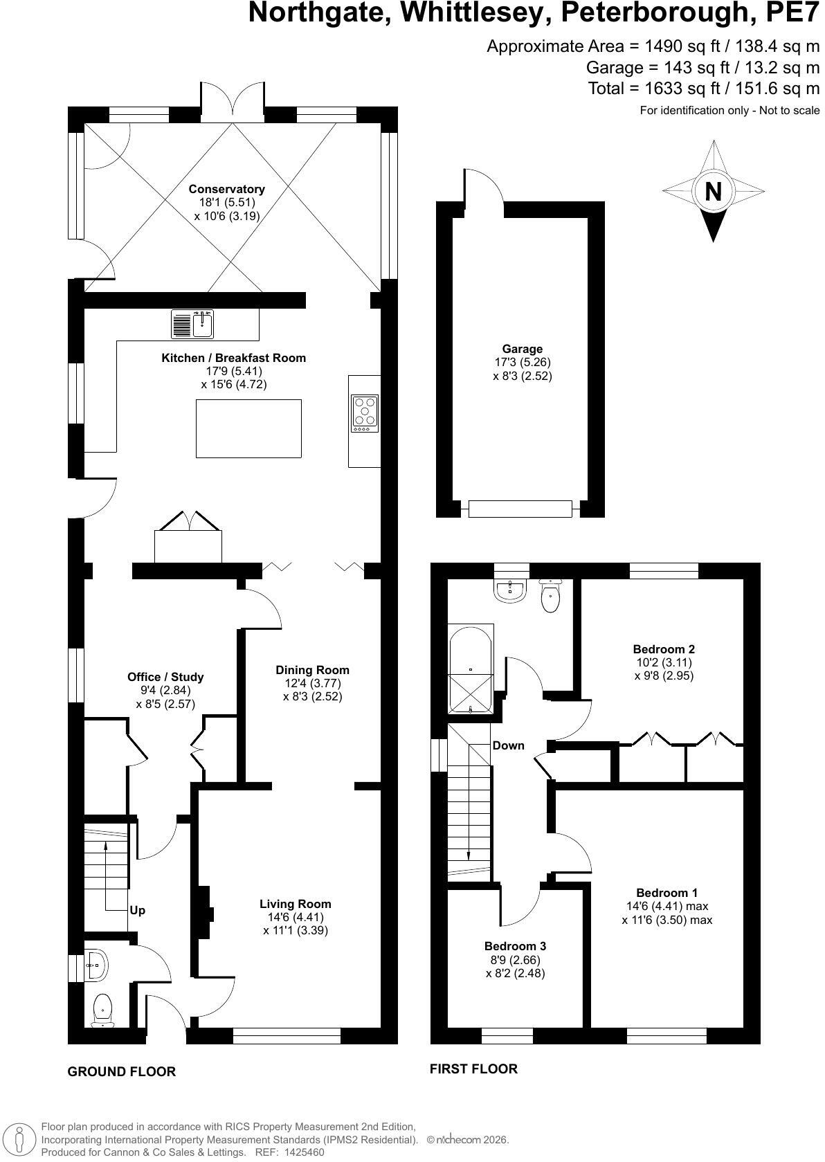 54a, Northgate, Peterborough floorplan