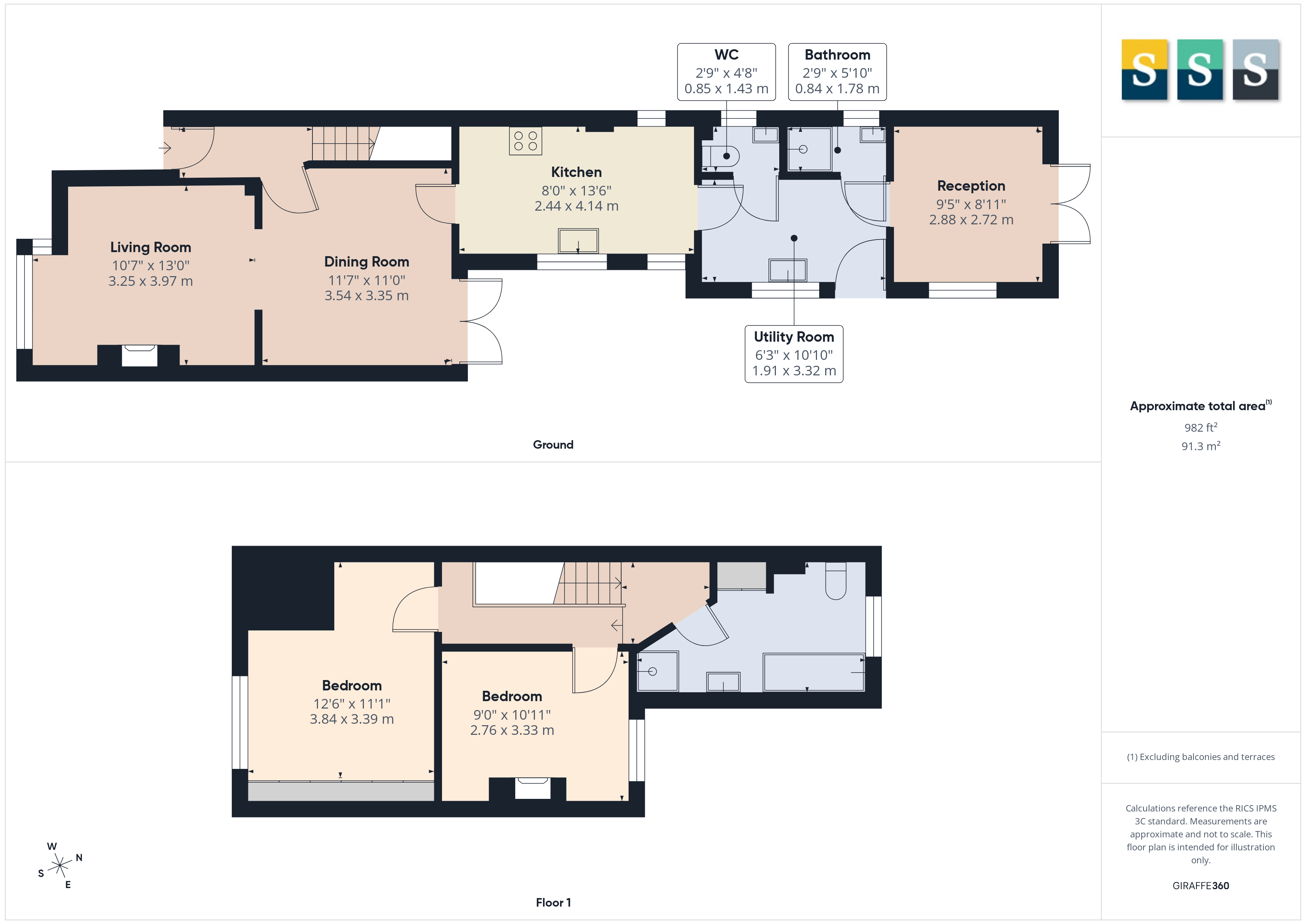 168, Guildford Road, Surrey floorplan