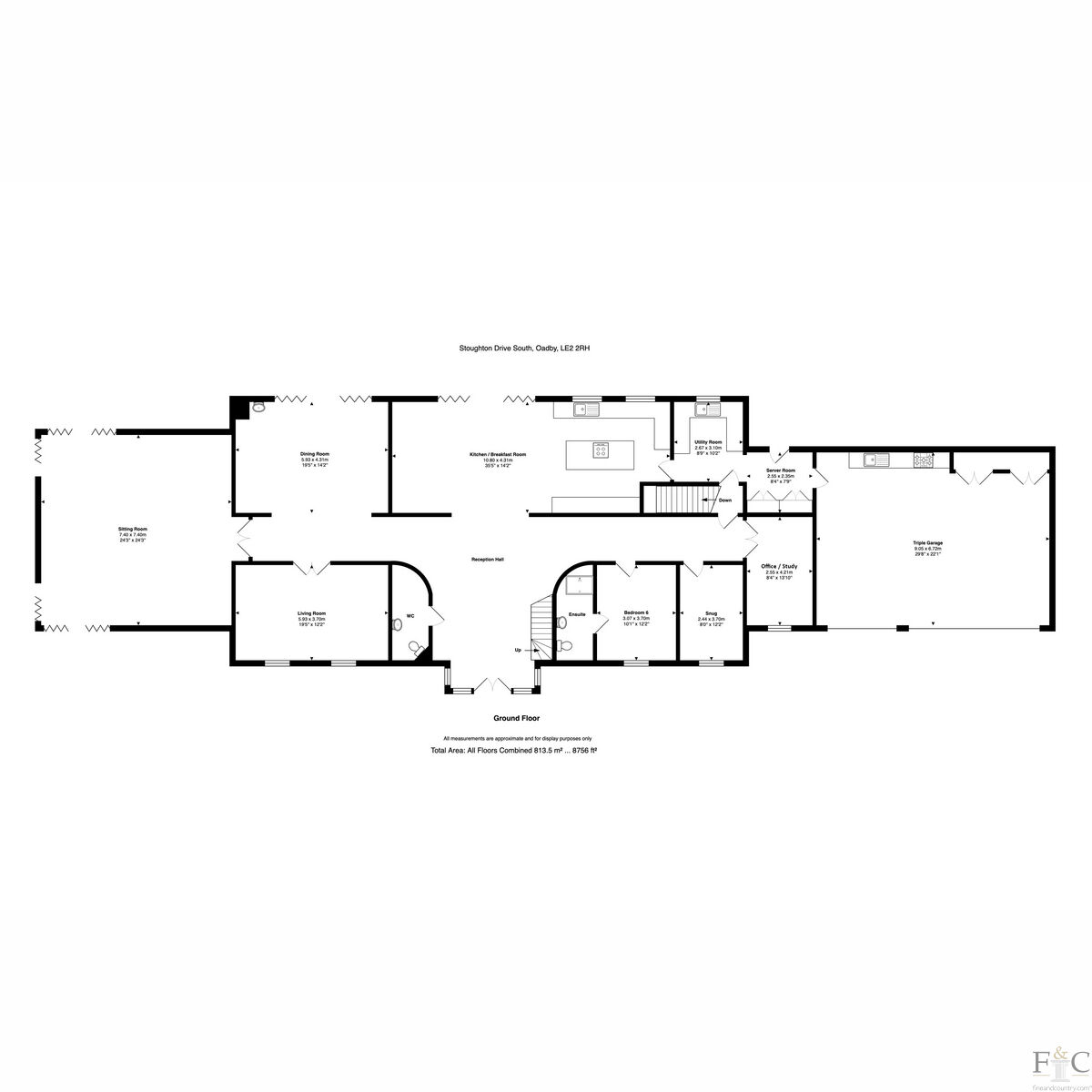 00, Stoughton Drive South, Leicester floorplan