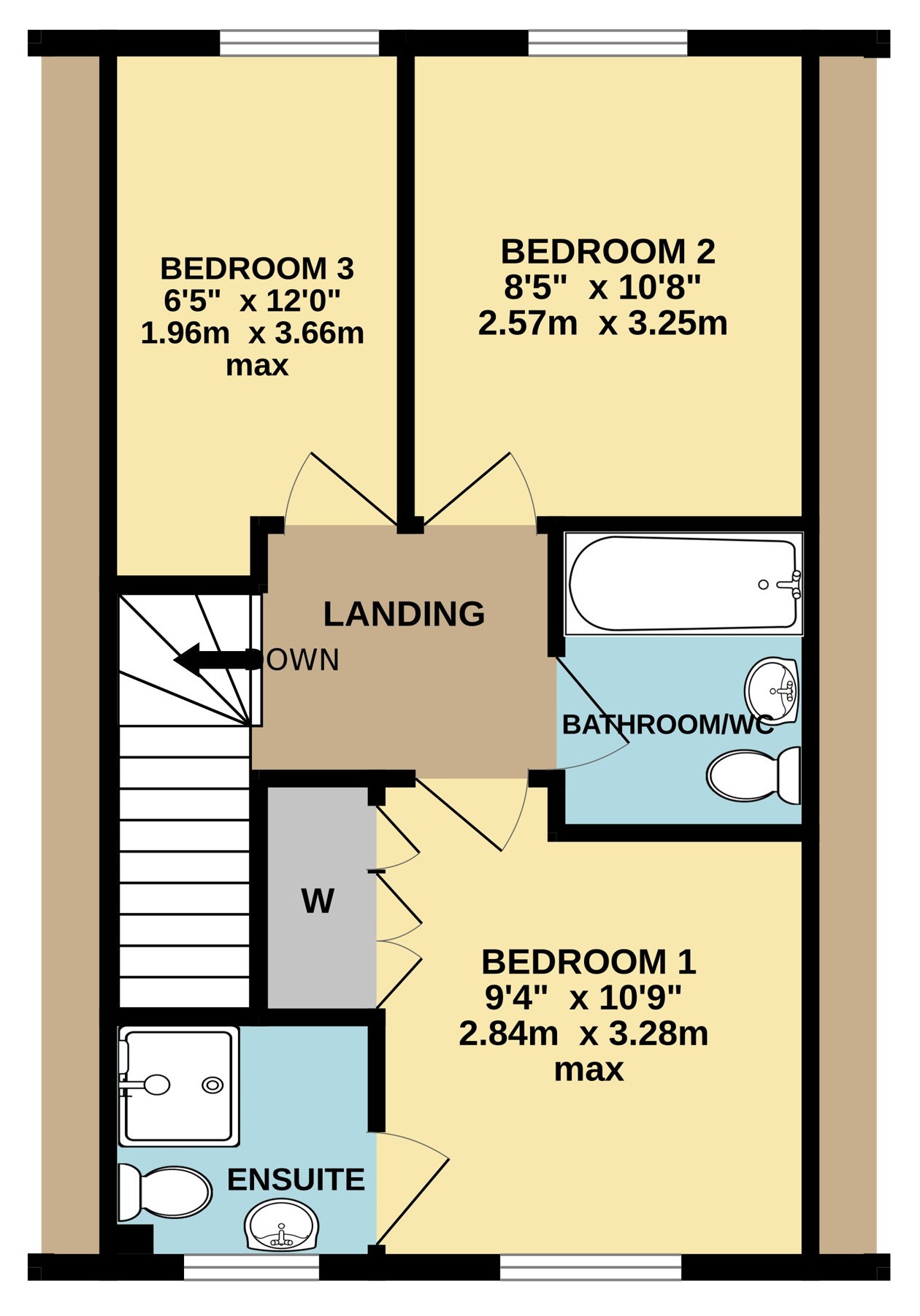 41 Barley Rise, Launceston Cornwall, Cornwall floorplan