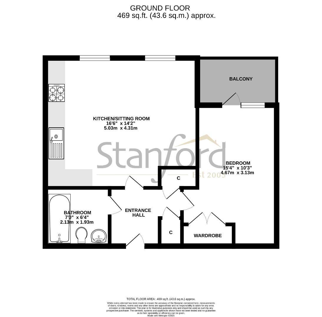 Mansfield Park Street, Southampton floorplan