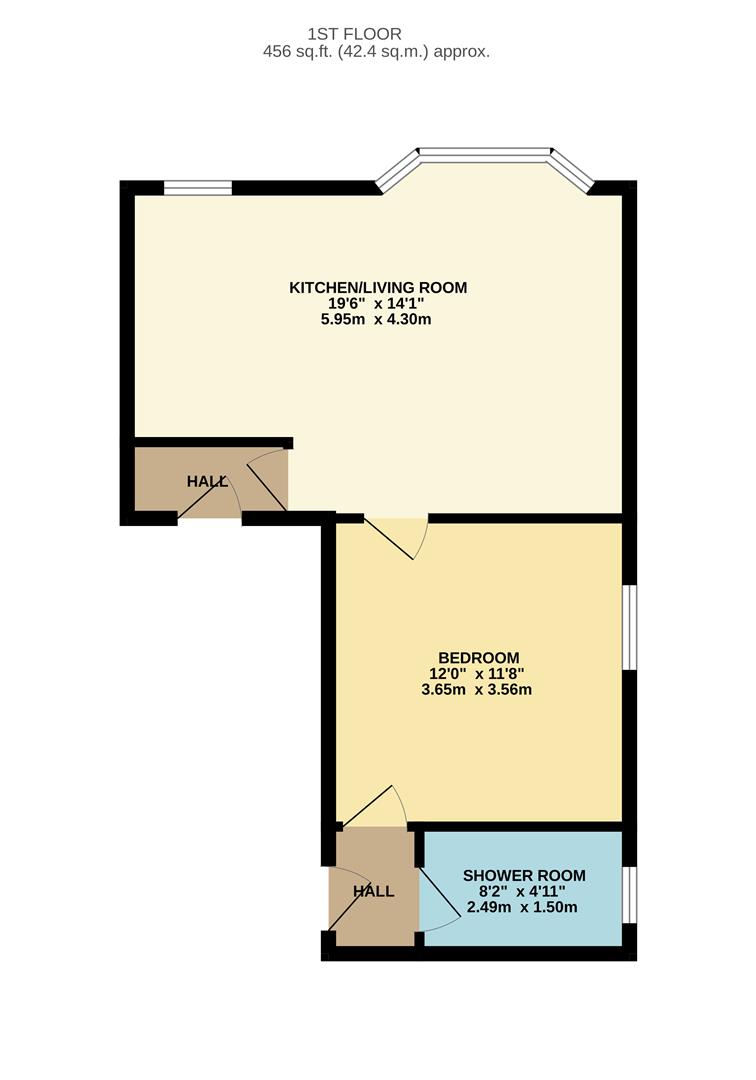 Flat 5, 17-19, Alexandra Road, Sale floorplan
