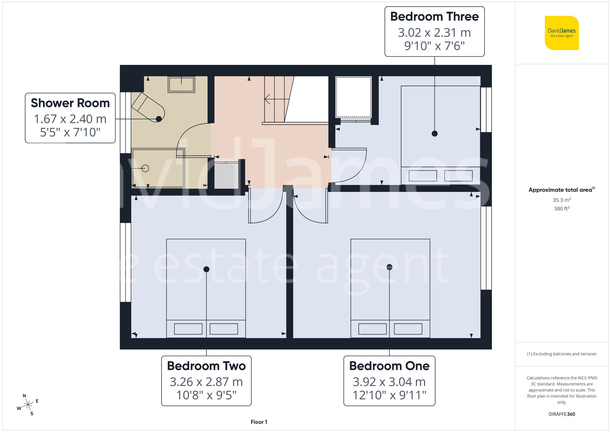 53 Bestwood Park Drive, Nottingham floorplan