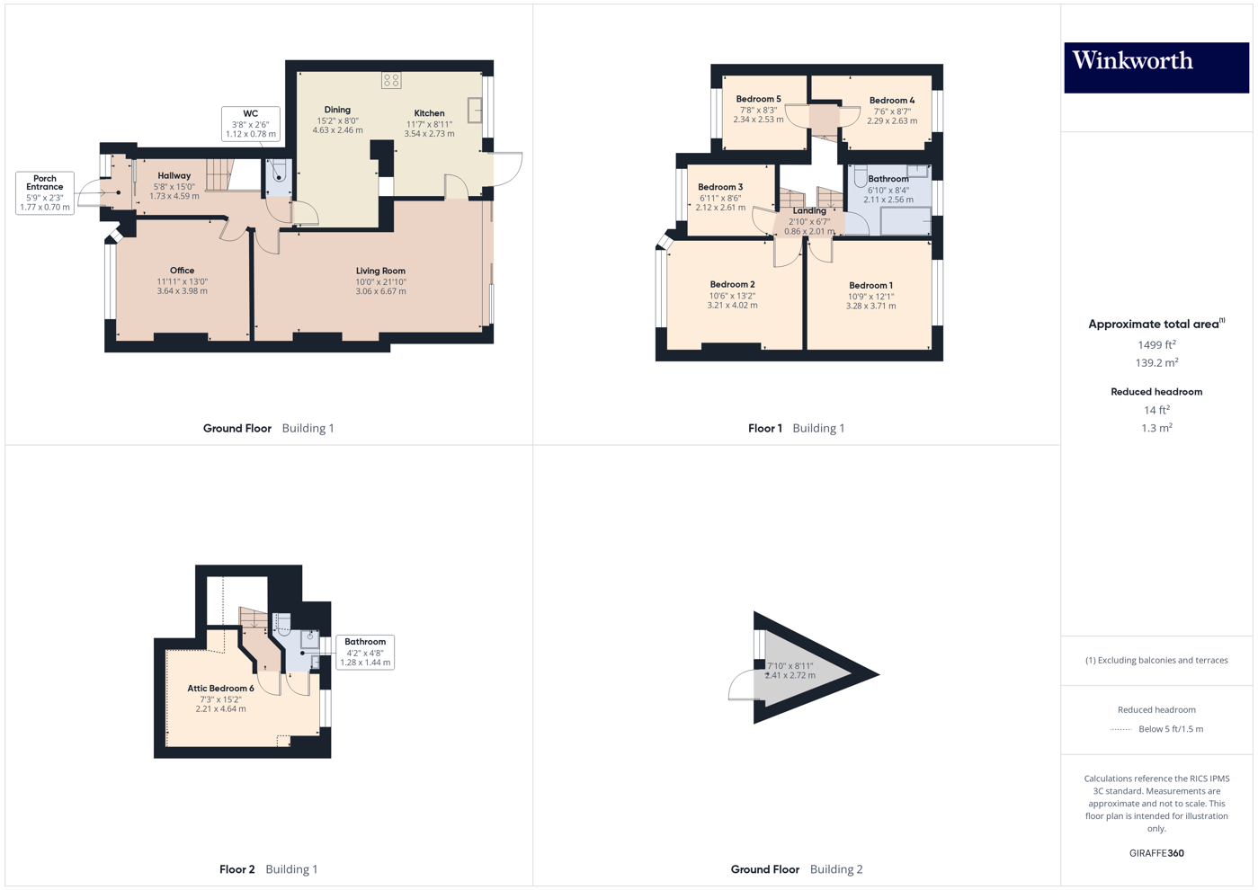 3, D'arcy Drive, Middlesex floorplan