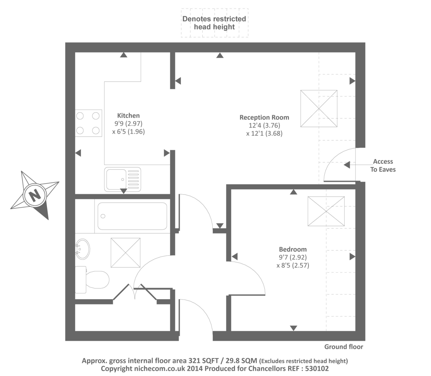 63, Tippett Rise, Reading floorplan