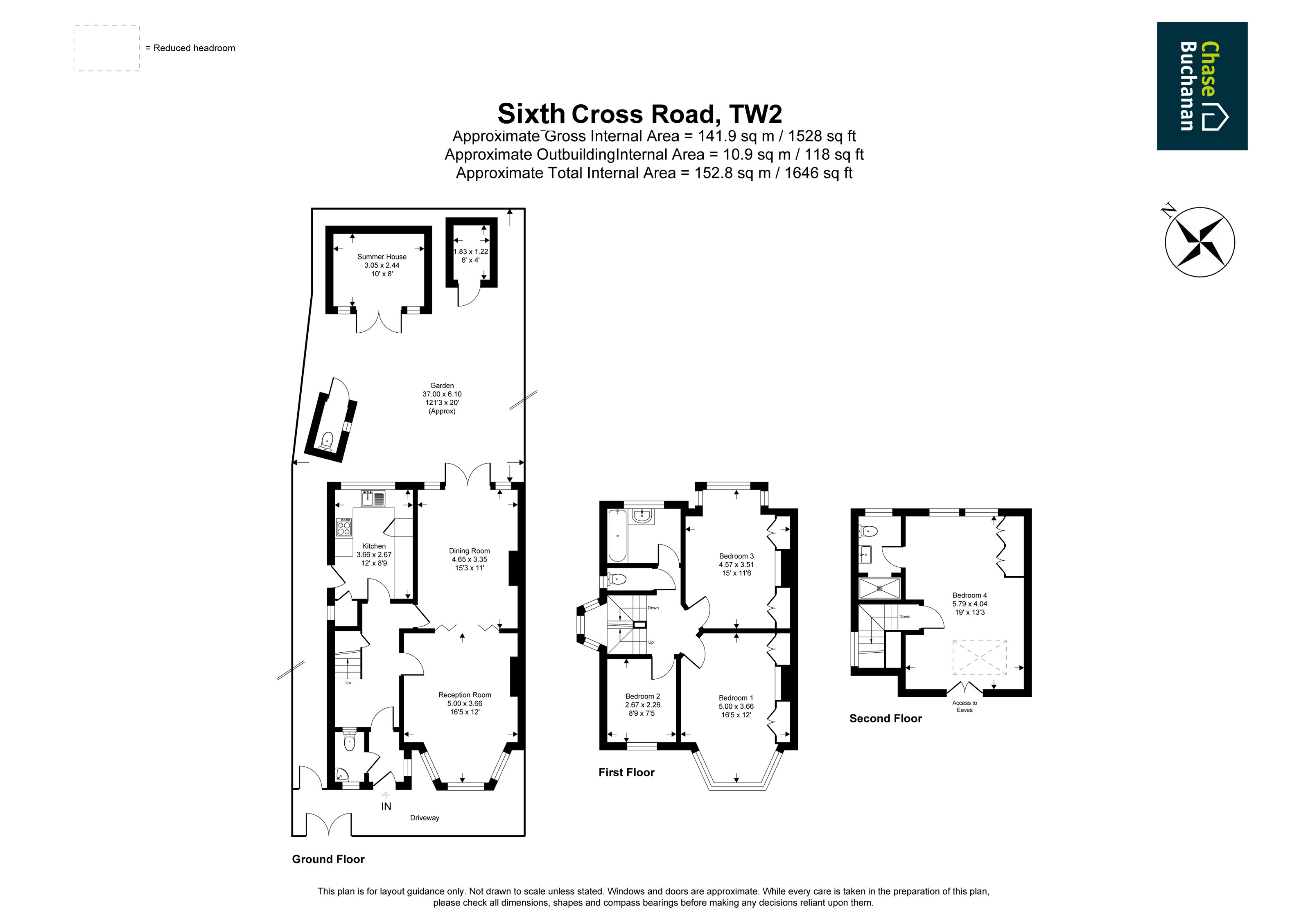 Sixth Cross Road, Twickenham floorplan