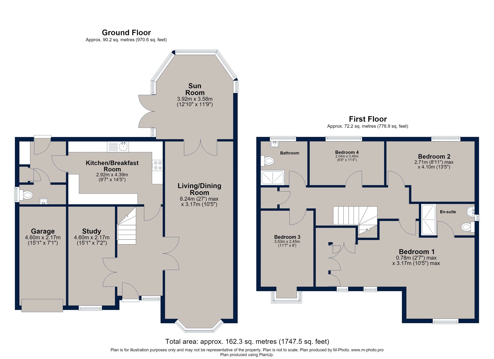 34, Carnegie Crescent, Leicestershire floorplan