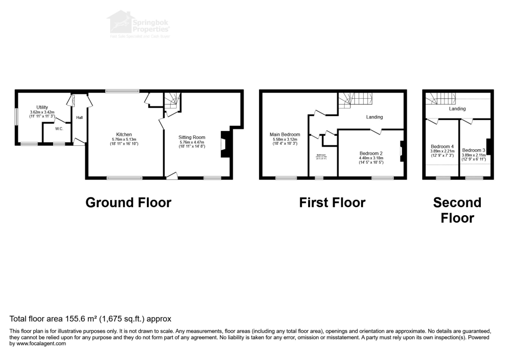 34, Church Lane, Trowbridge floorplan