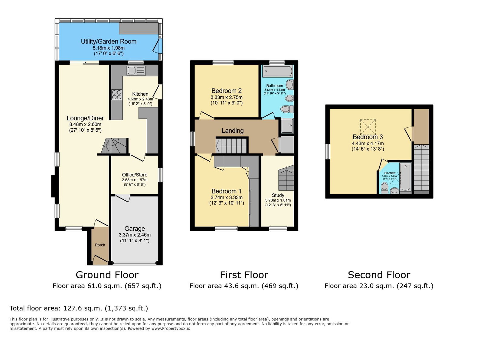 21a, Main Street, Selby floorplan