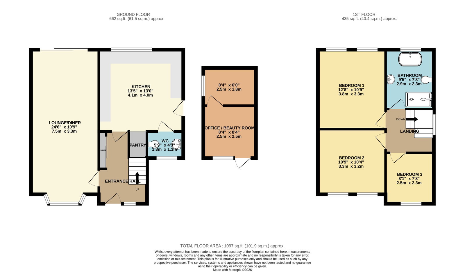 21, Fotherley Brook Road, Walsall floorplan