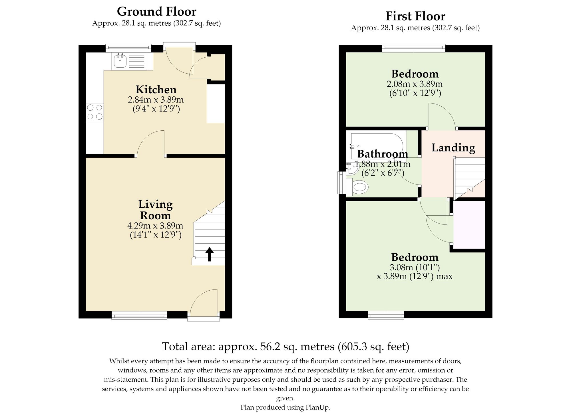 21 Malin Court, Great Yarmouth floorplan