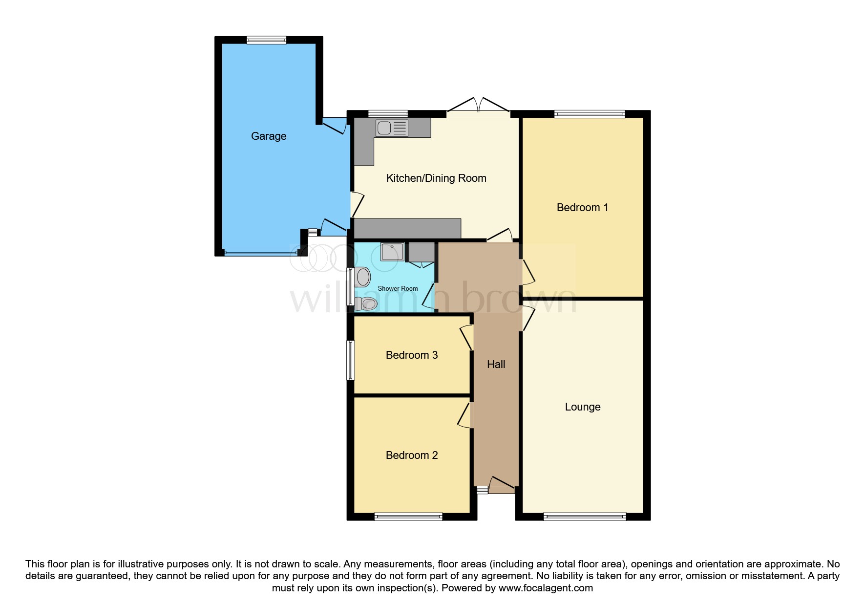 51, Park Lane, Doncaster floorplan