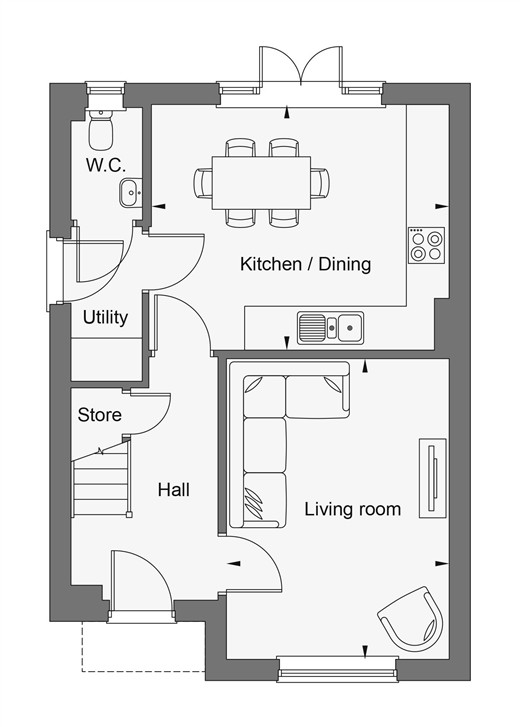 Broadstone Crescent, Crowborough floorplan