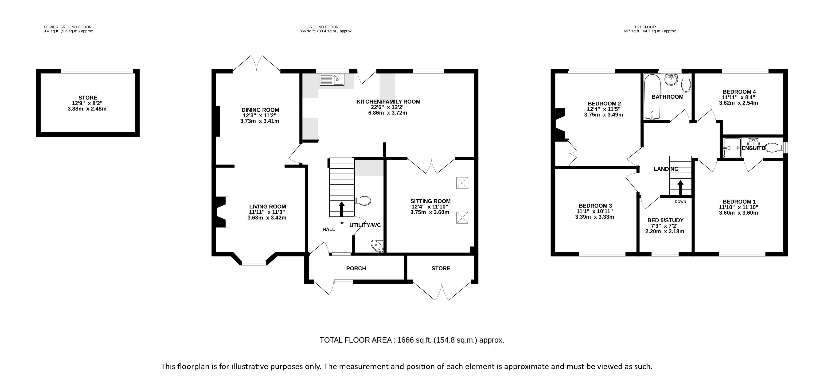 7, Old Watling Street, St. Albans floorplan