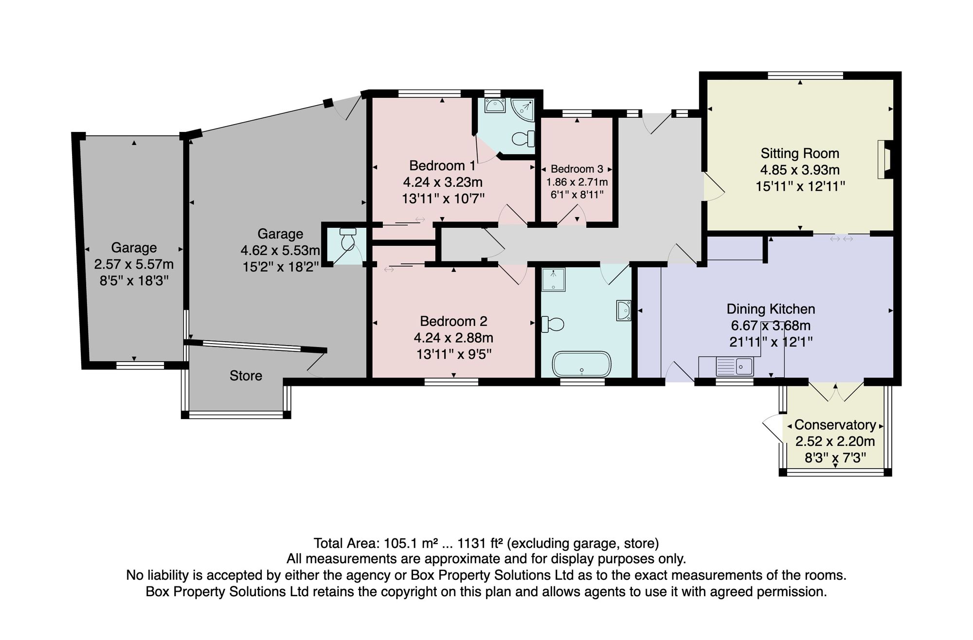 16 Cautley Drive, Harrogate floorplan