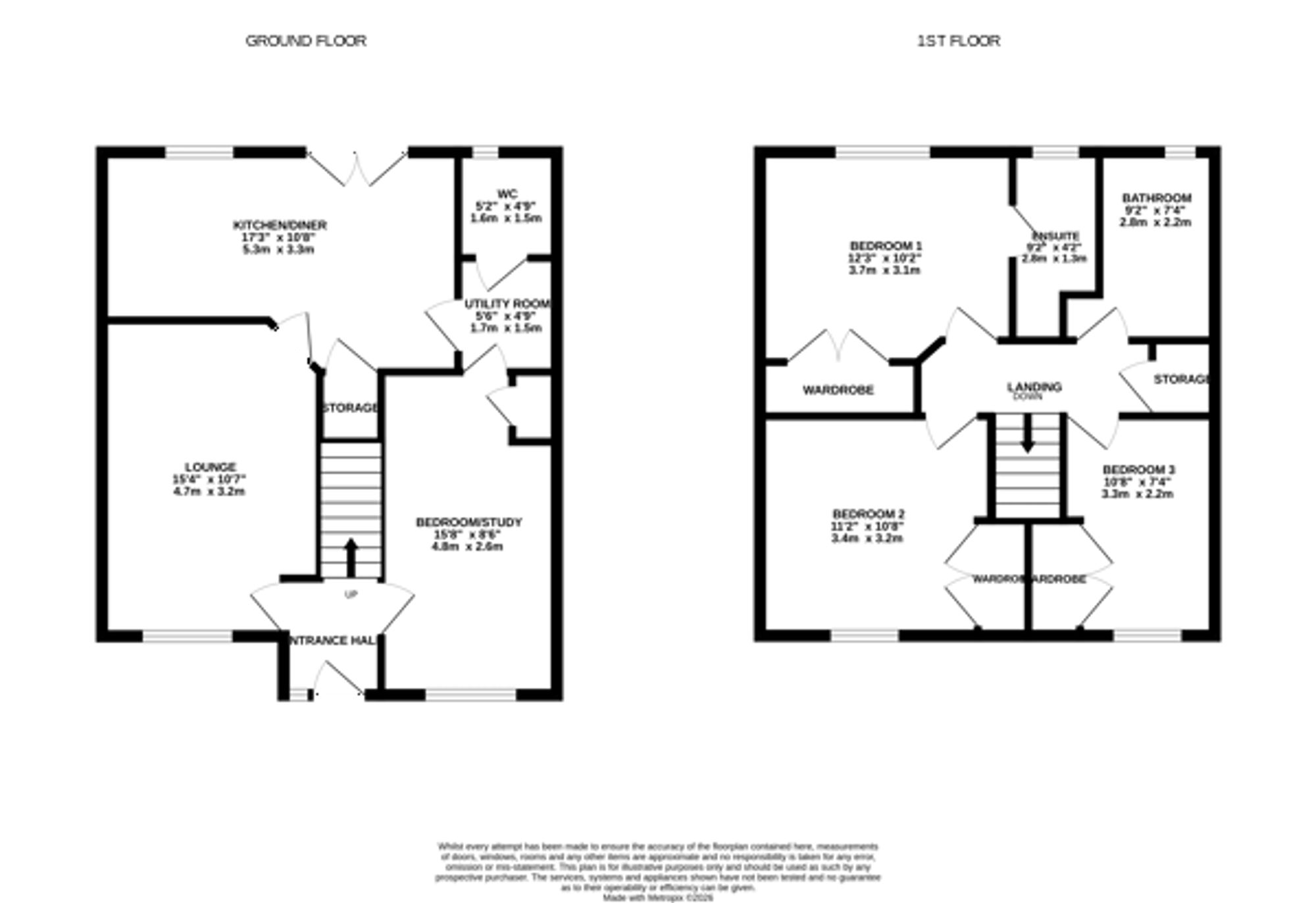 5 Balcomie Gardens, Kirkliston floorplan