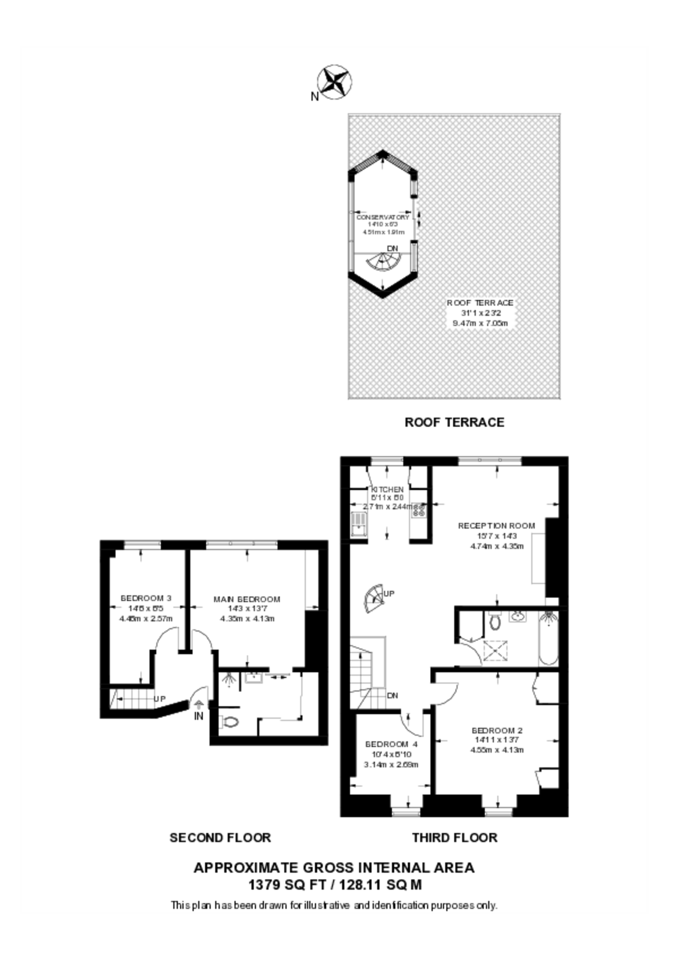 Sutherland Avenue, Maida Vale floorplan