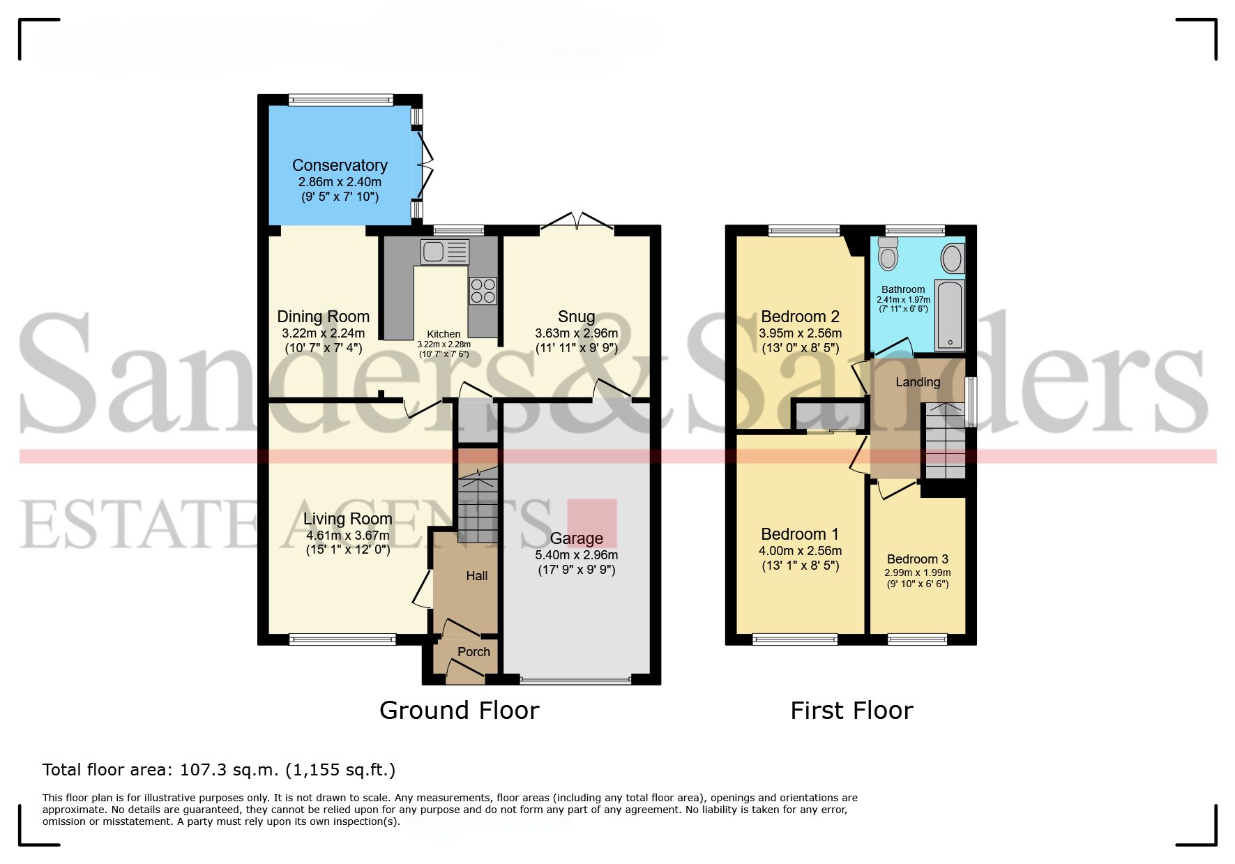 11 Wessons Road, Alcester floorplan
