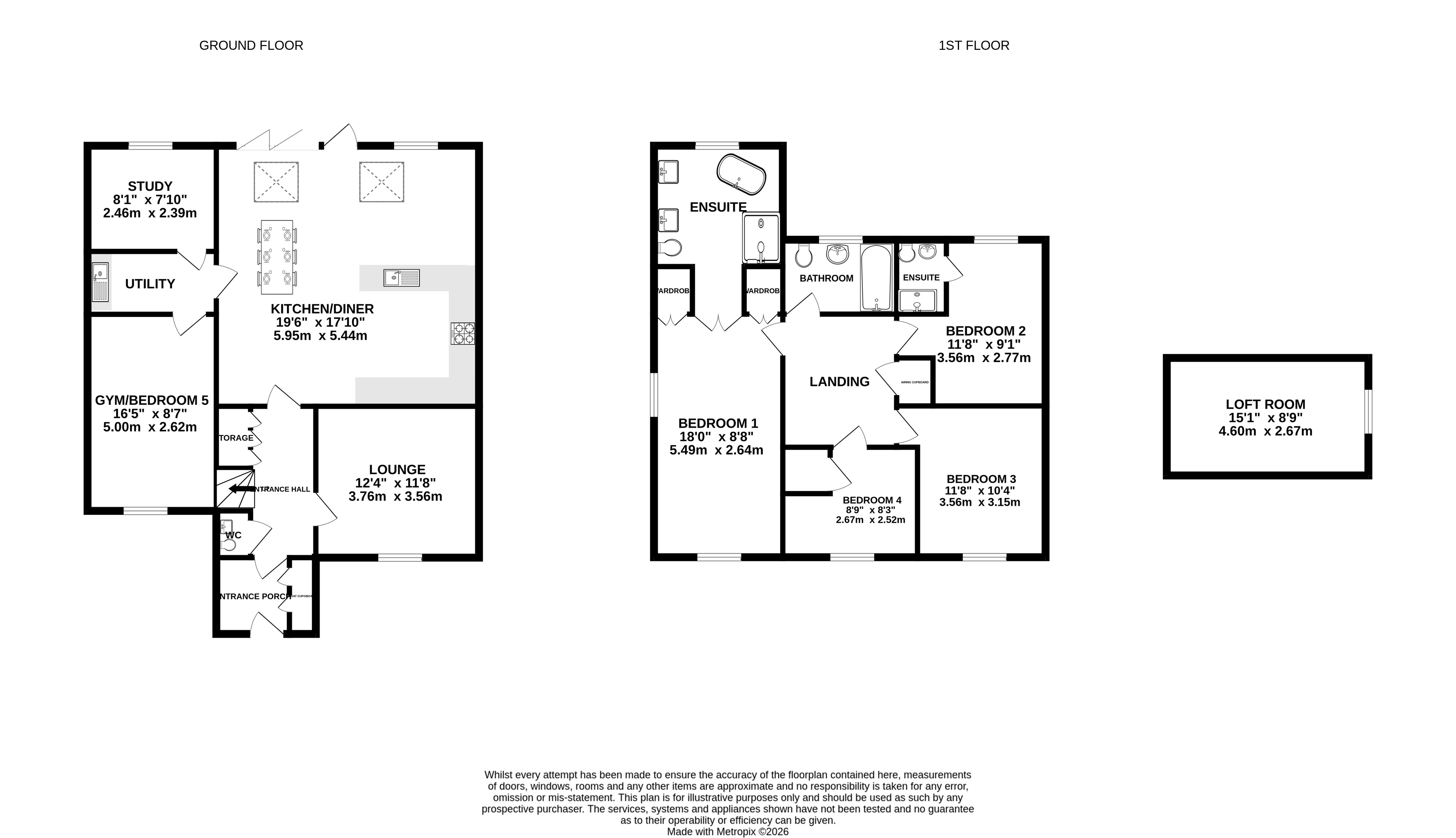 5, Larksmead, Dorset floorplan