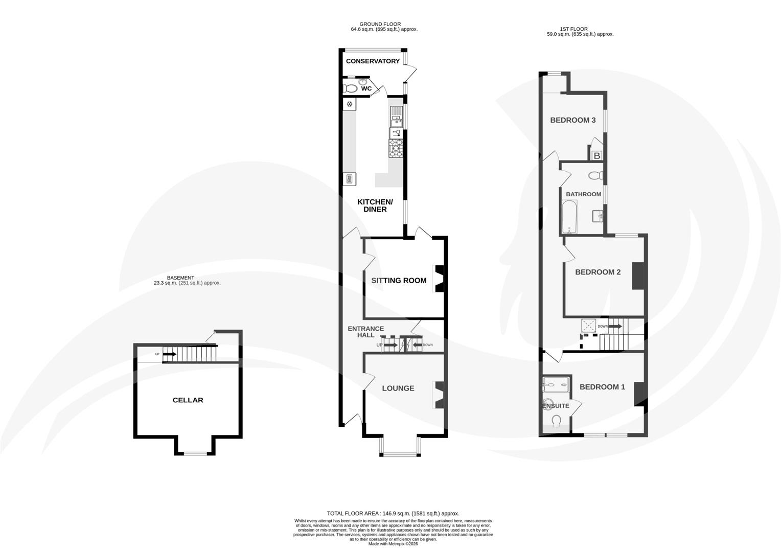 24, The Mall, Faversham floorplan