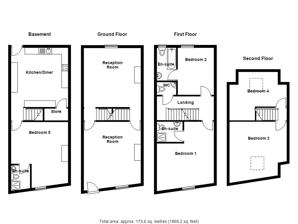 Main Street, Haworth floorplan