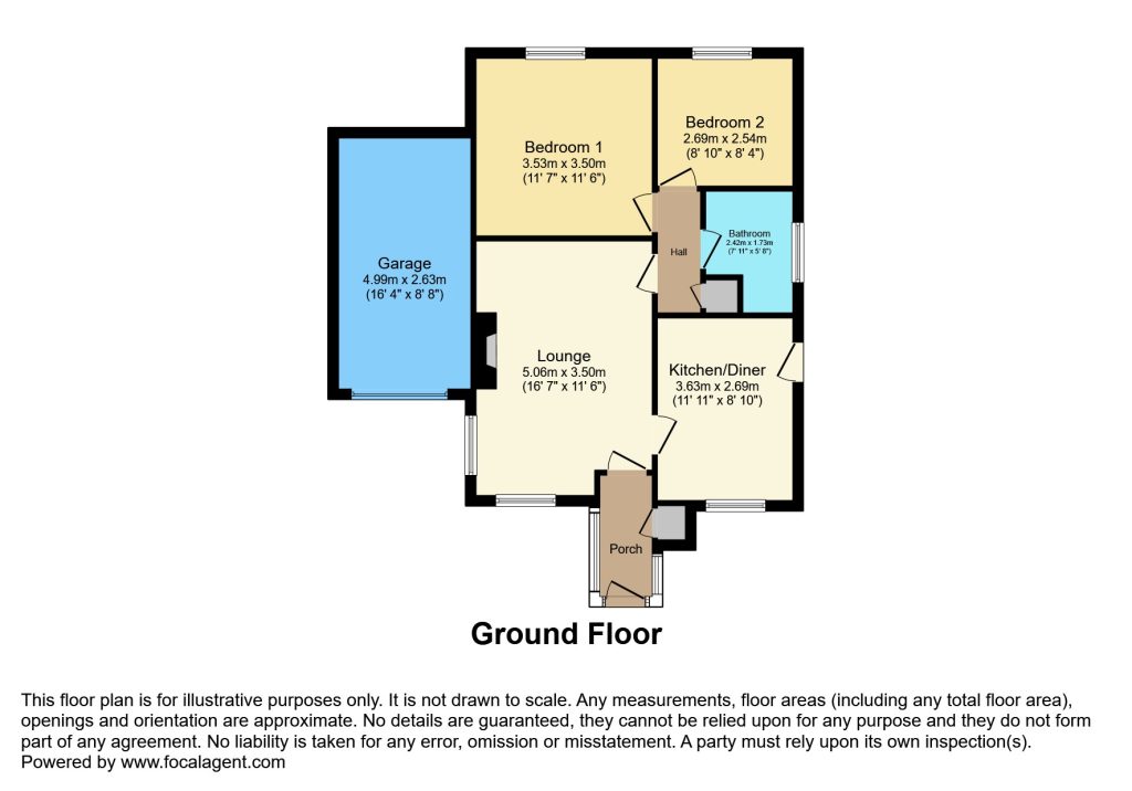 59, Skipton Road, Sheffield floorplan