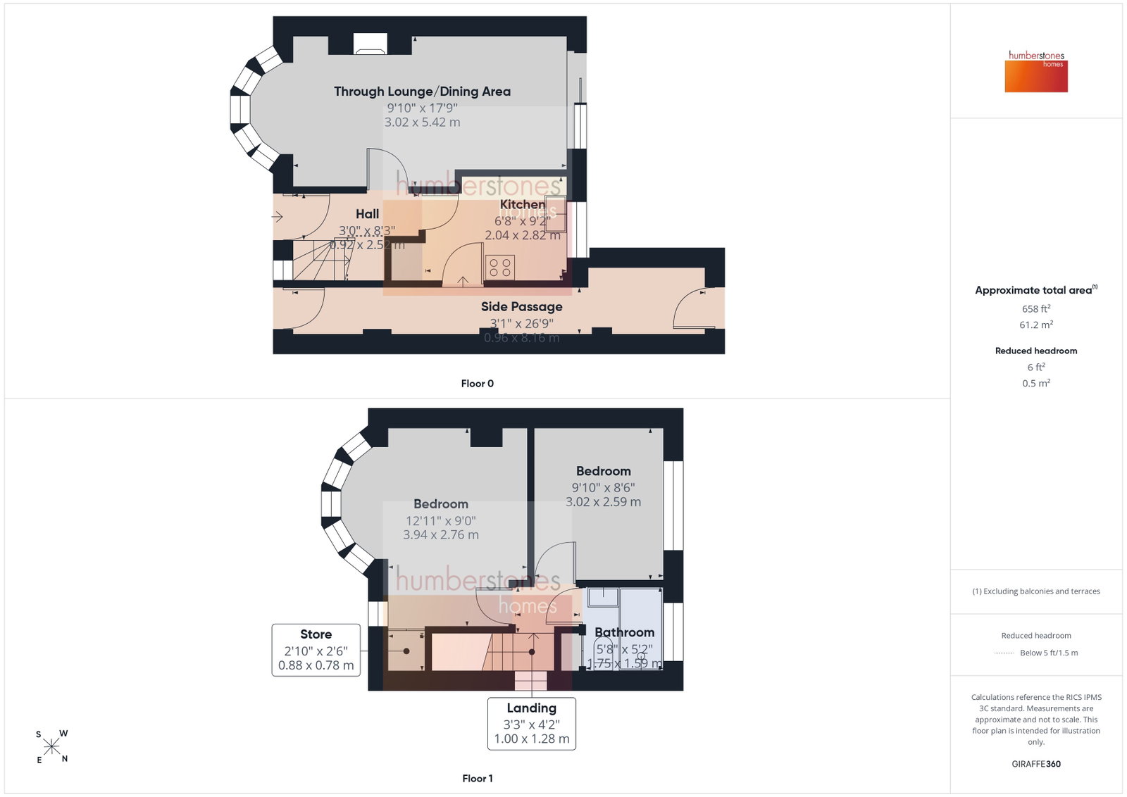 33, Upper Meadow Road, Quinton floorplan