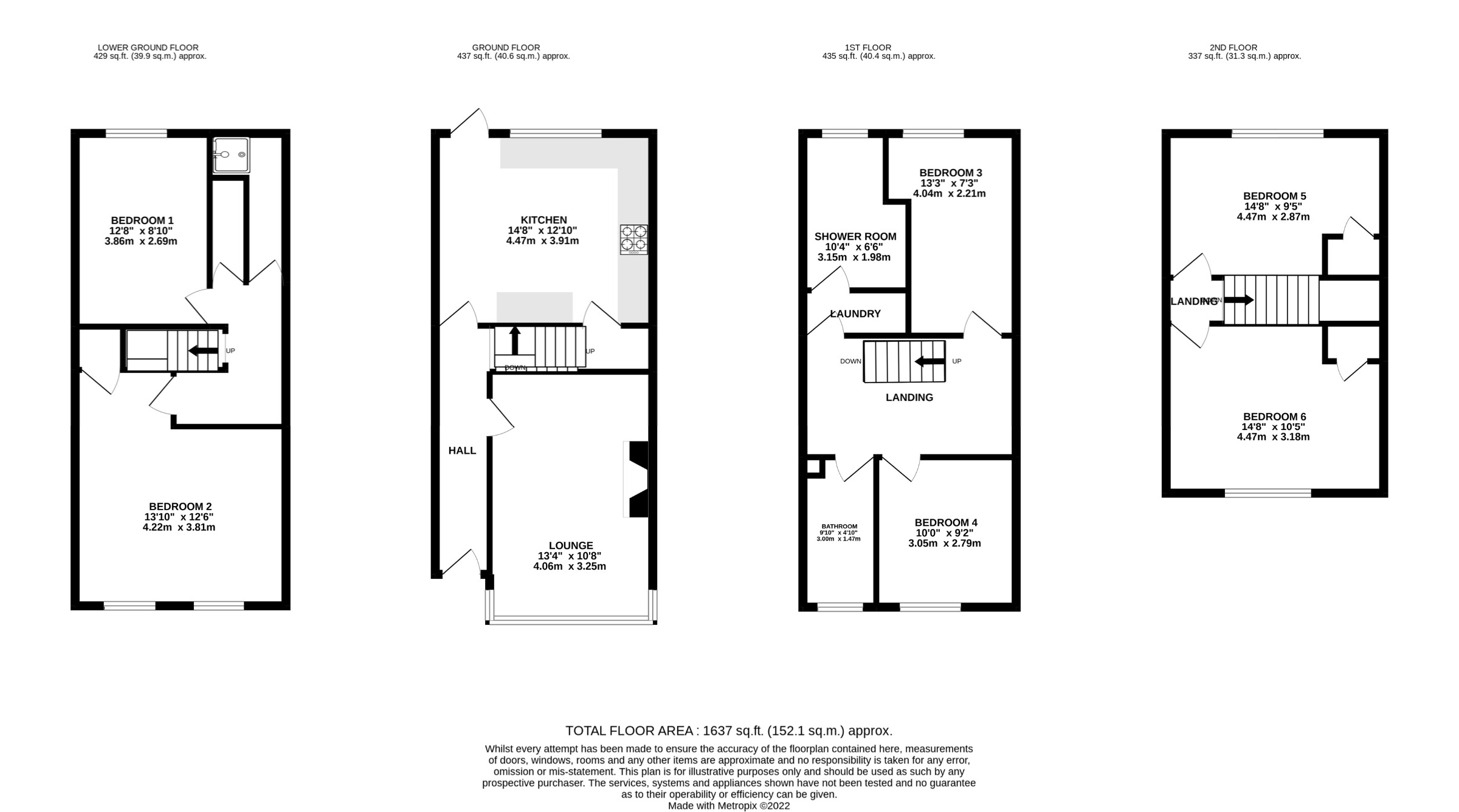 6 Langdale Terrace, Leeds floorplan