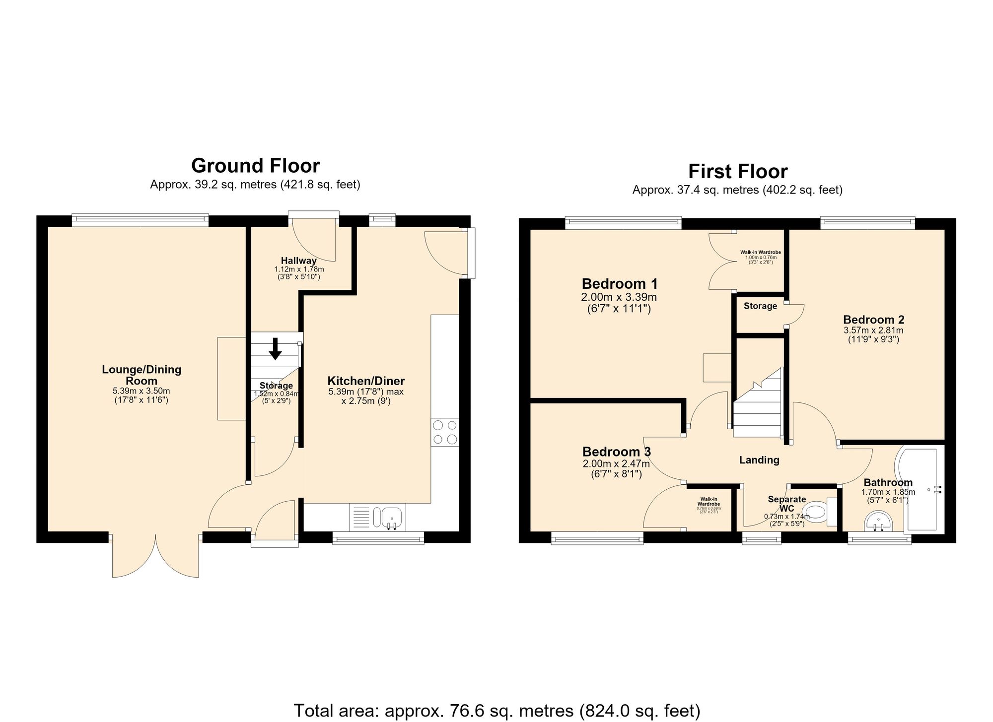 20 Grasmere Avenue, Burnley floorplan