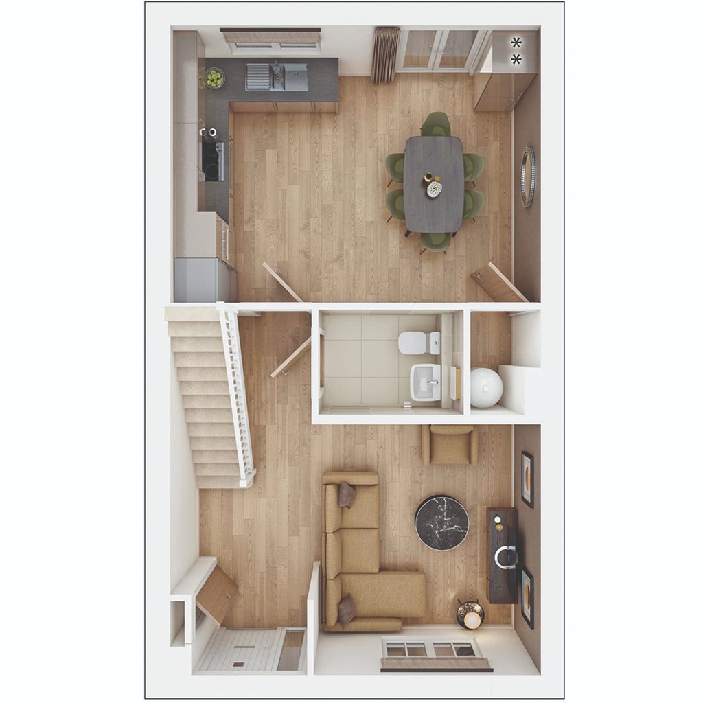 The Eynsford - Plot 84, Clayridge Park At Barton Grange, Higham Road, Barton-Le-Clay floorplan