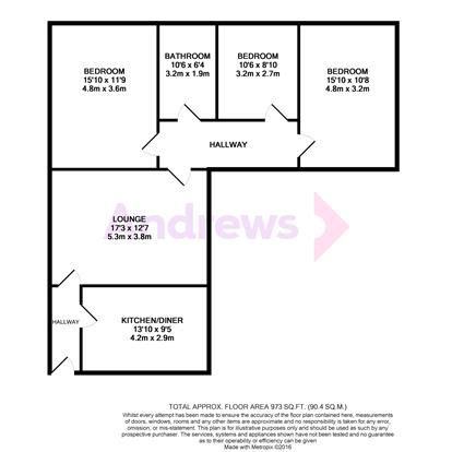 3 Bedrooms Flat to rent in Babington Road, London SW16