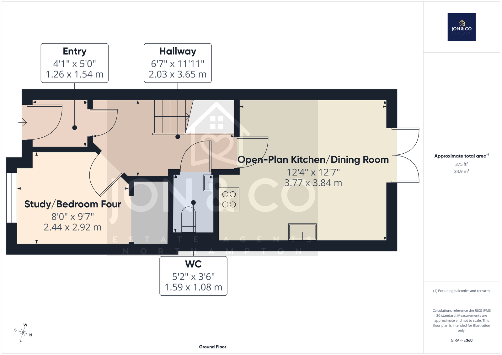 157, Abington Avenue, Northampton floorplan