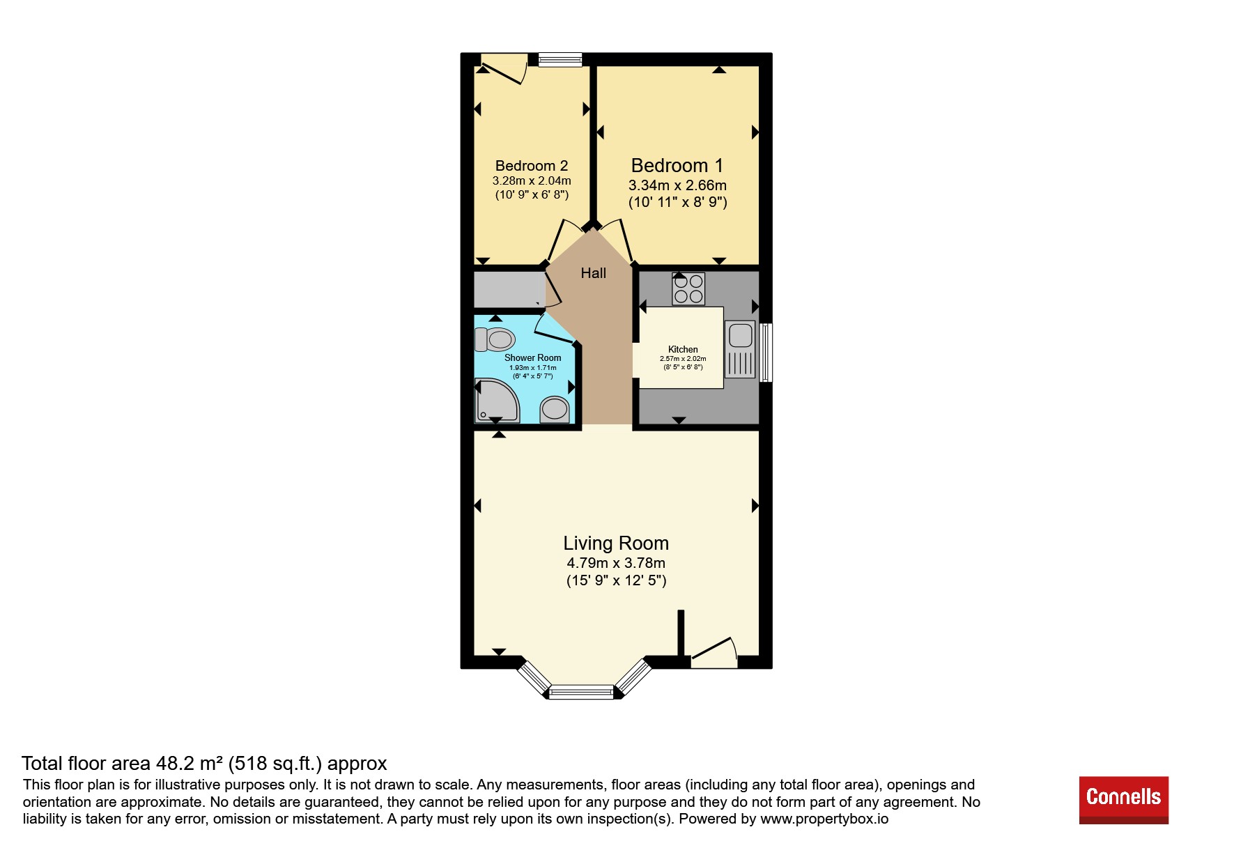 8, Queens Hill Gardens, HEREFORD floorplan