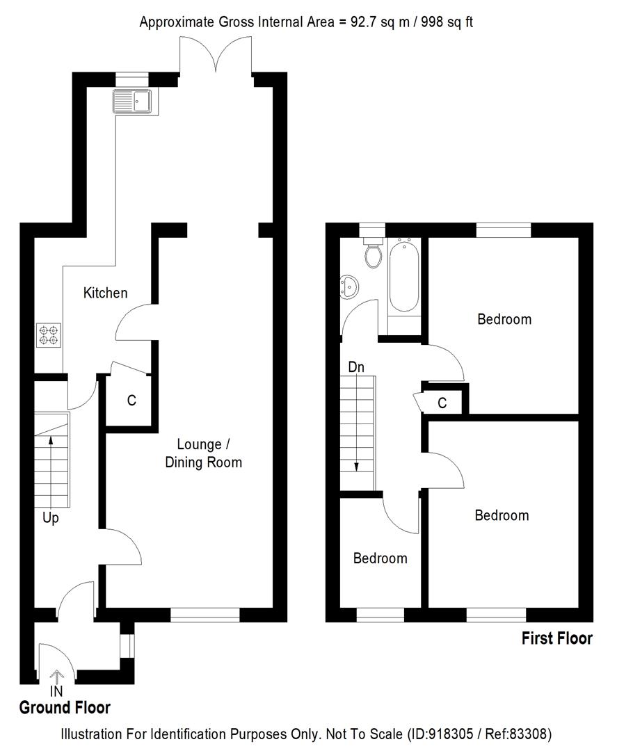 Lower Woodlands Road, Gillingham ME7, 3 bedroom terraced house for sale