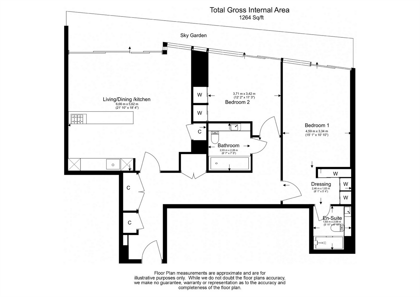 2 Bedrooms Flat for sale in One Blackfriars, 1 Blackfriars Road, London SE1