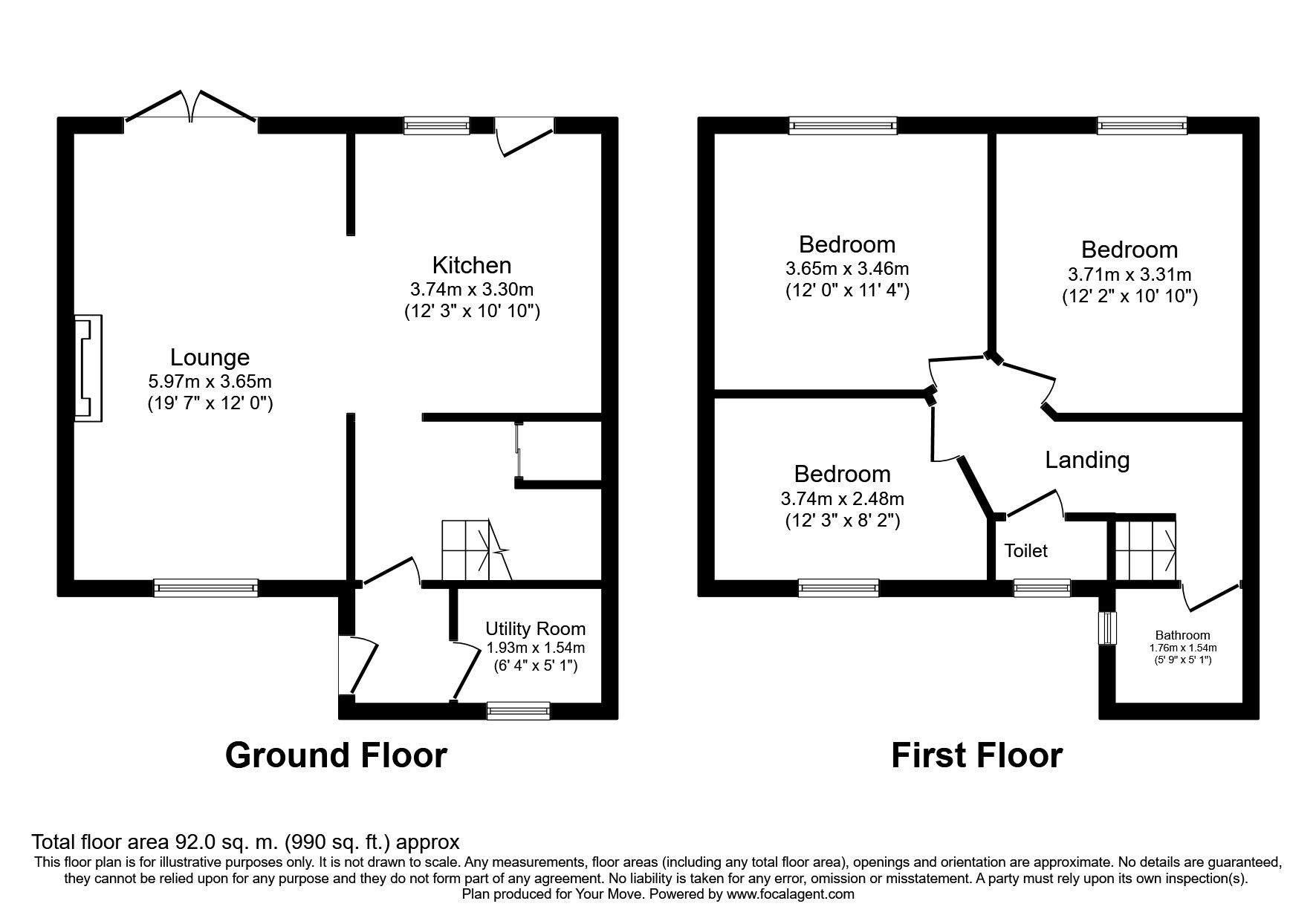 3 Bedrooms Terraced house to rent in Jackson Terrace, Meden Vale, Mansfield NG20