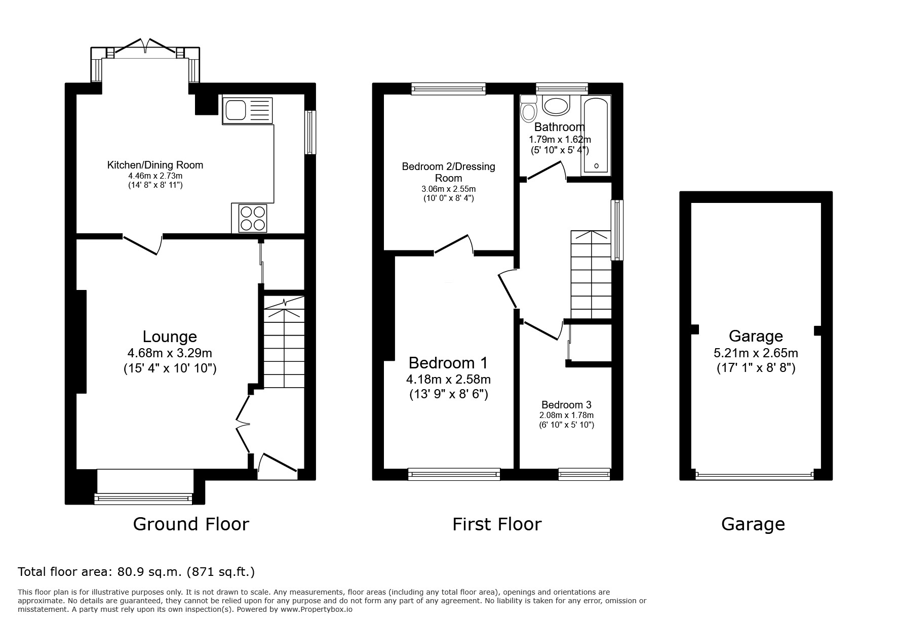 45, Westbourne Road, Chester floorplan