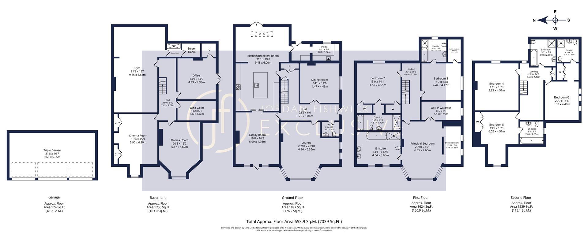Oakwood, 54, Woodville Road, Altrincham floorplan